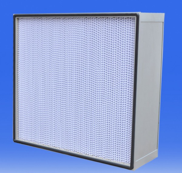 紙隔板高效過濾器安裝于凈化系統(tǒng)末端過濾